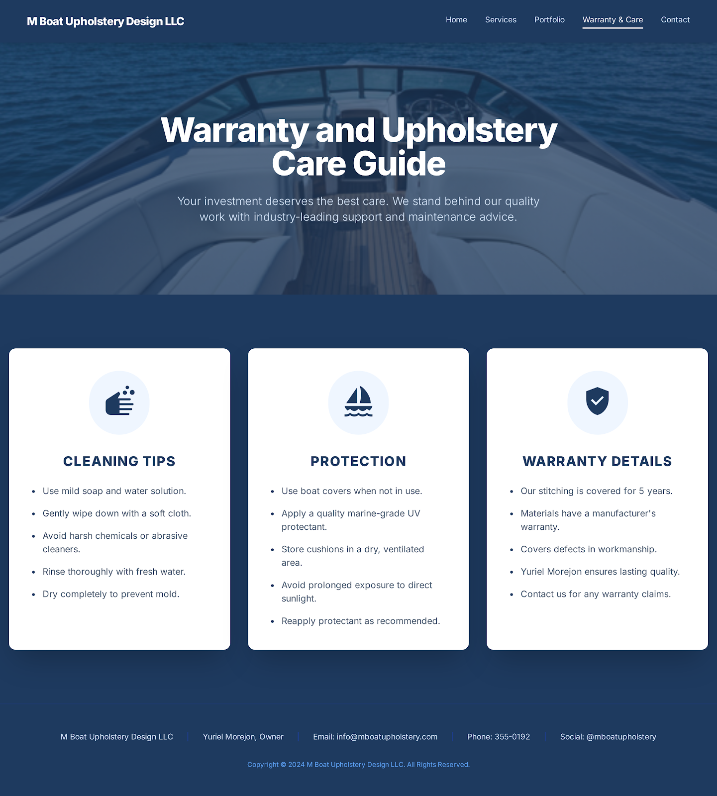 Modern Sans-serif Warranty Guide